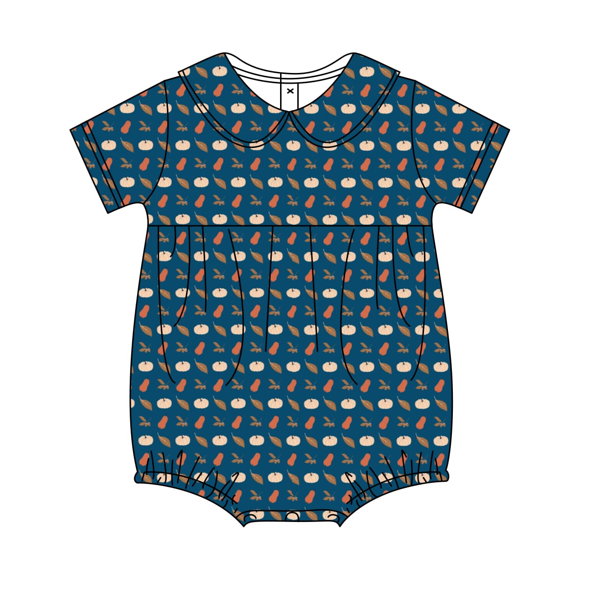 Boys Navy Harvest Bubble - ETA September