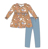 Girls Autumn Floral Pants Set - ETA SEPTEMBER