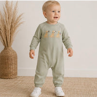 Field & Feather Green Dog Romper - ETA DECEMBER