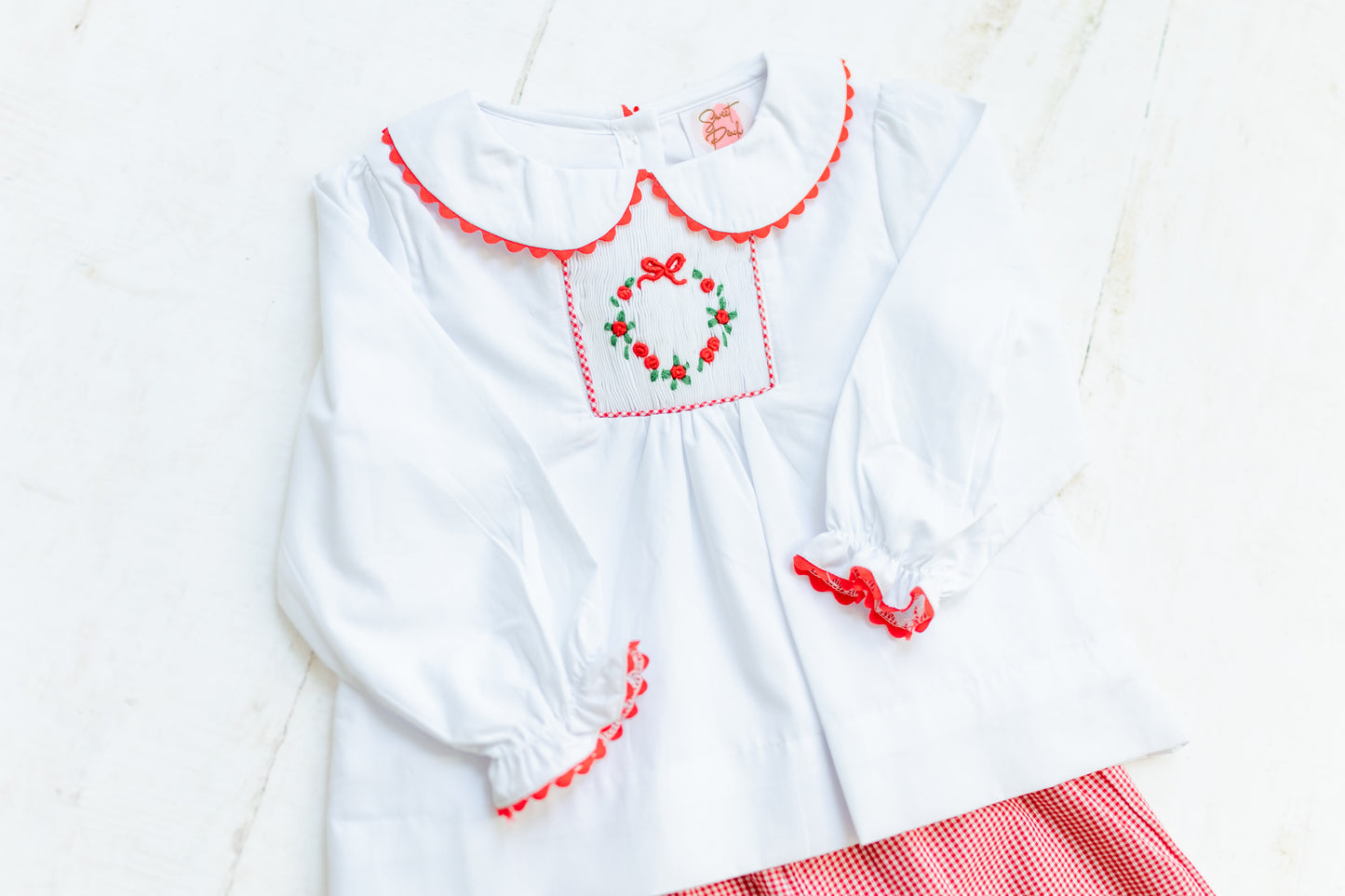 O Christmas Wreath - Girl Pant Set