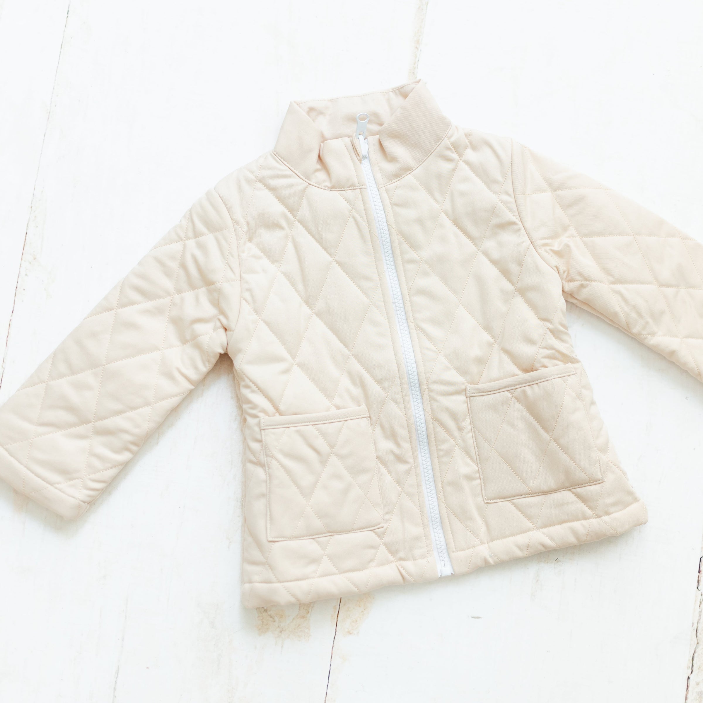 Khaki Quilted Jacket