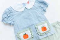 Smock Pocks - Girl Pant Set