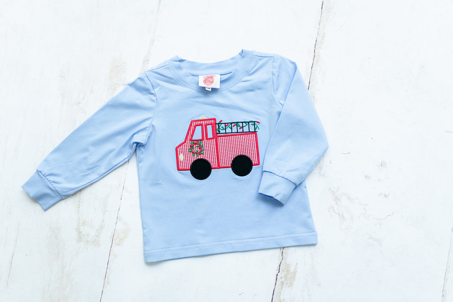 Christmas Firetruck Shirt