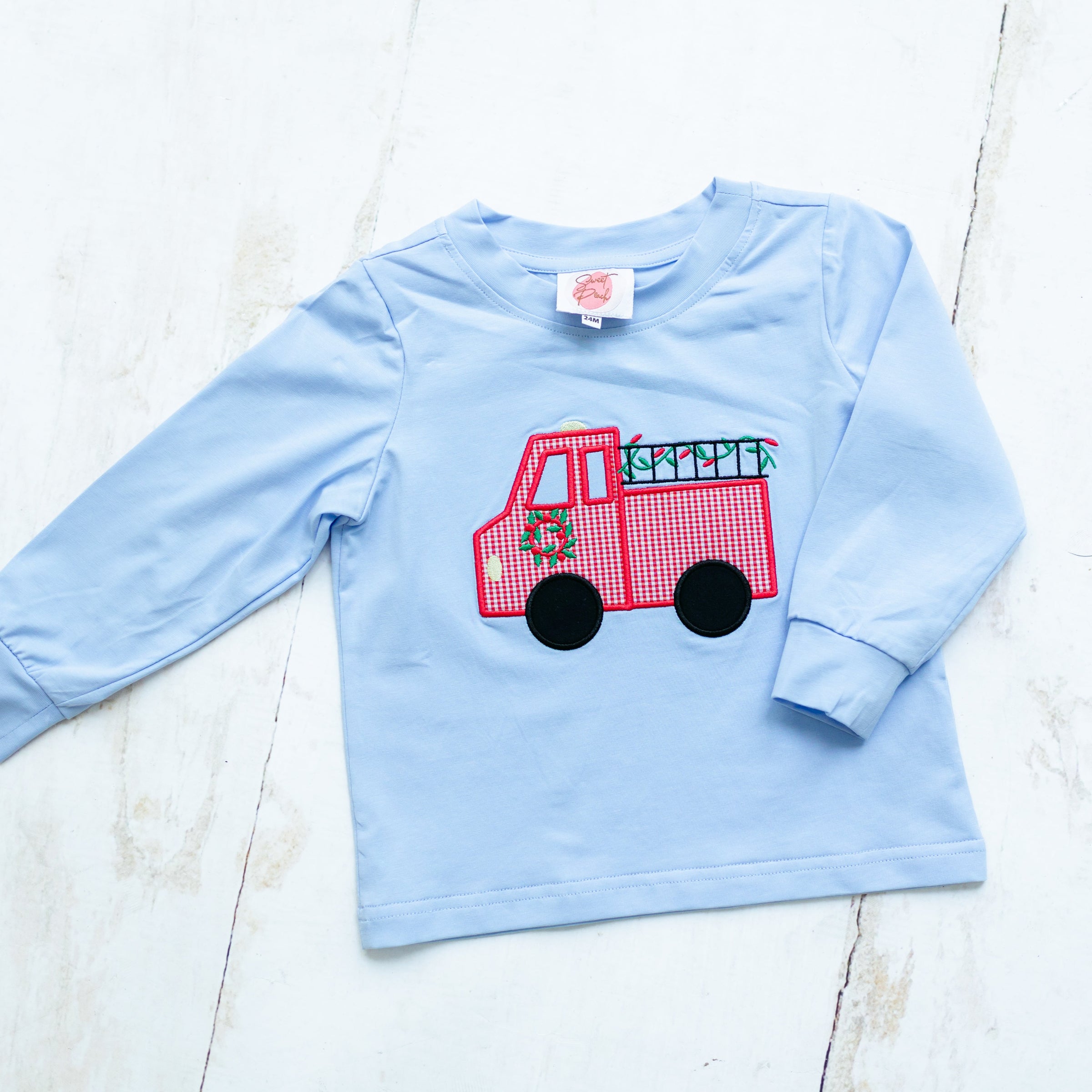 Christmas Firetruck Shirt