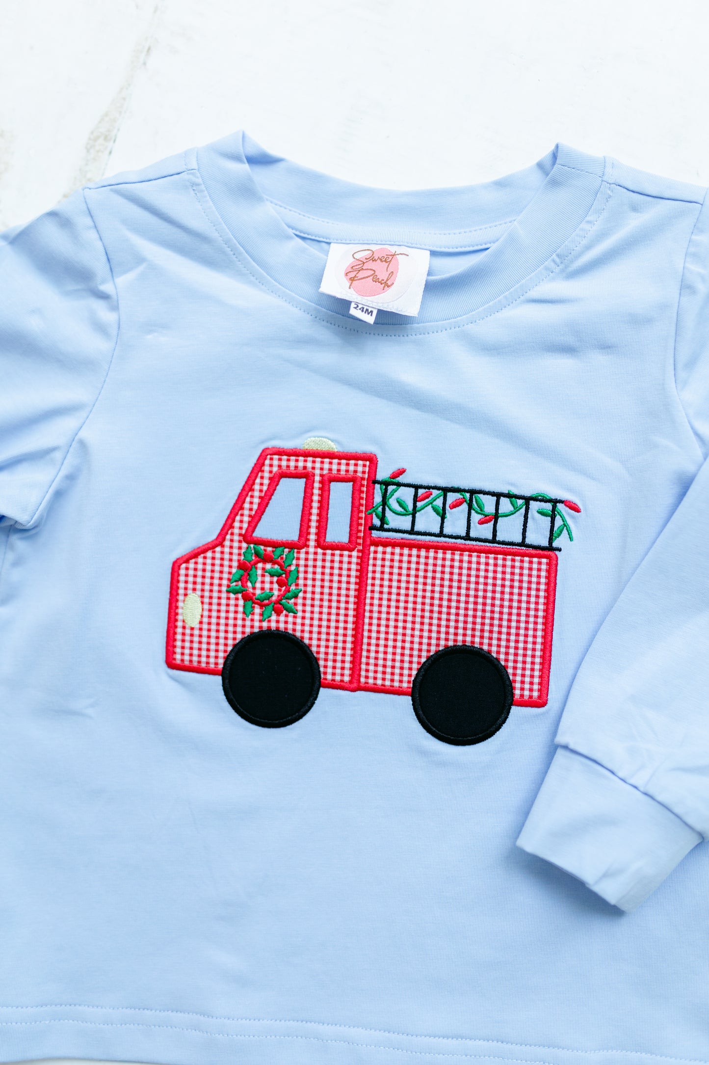 Christmas Firetruck Shirt