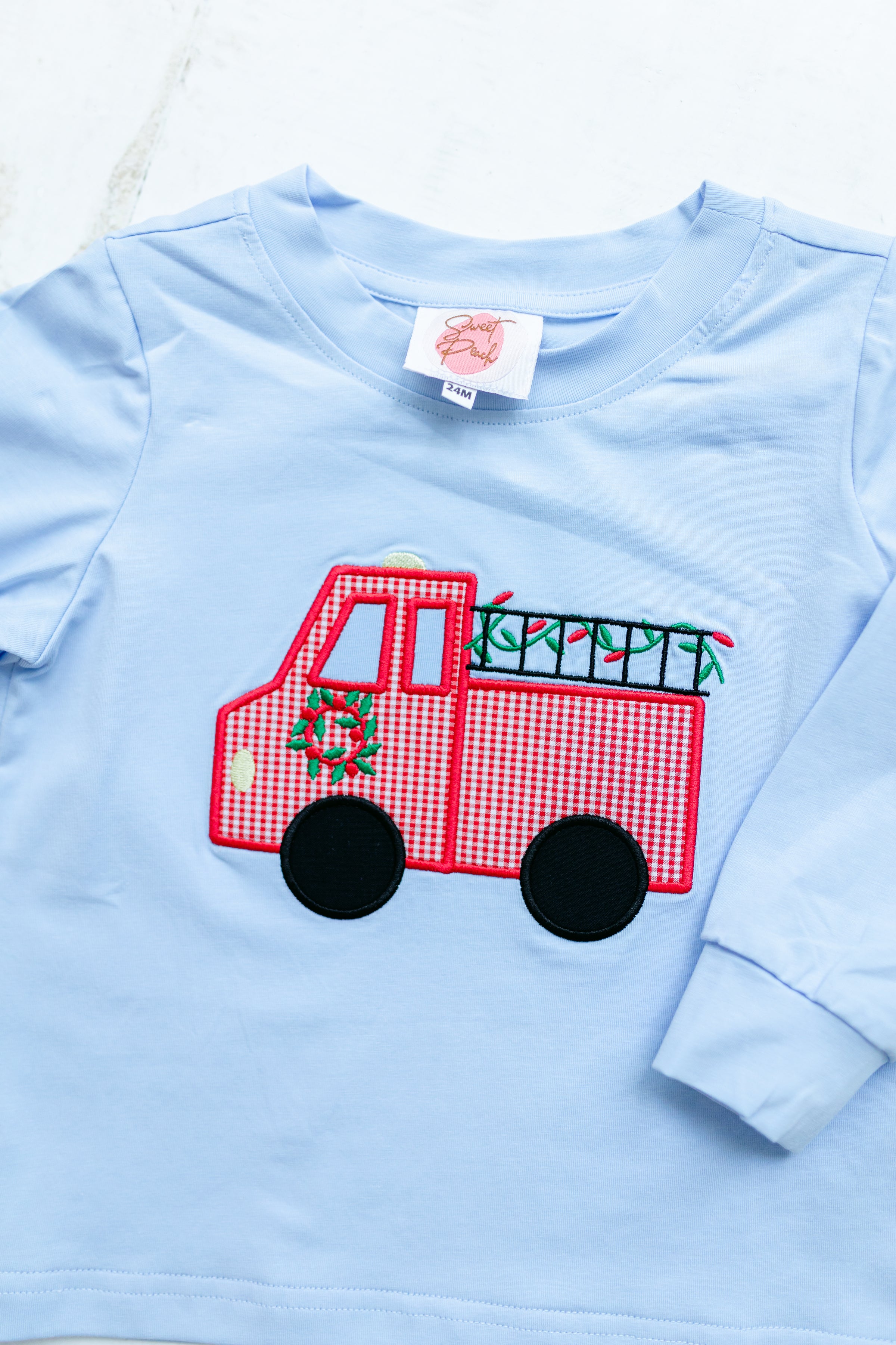 Christmas Firetruck Shirt