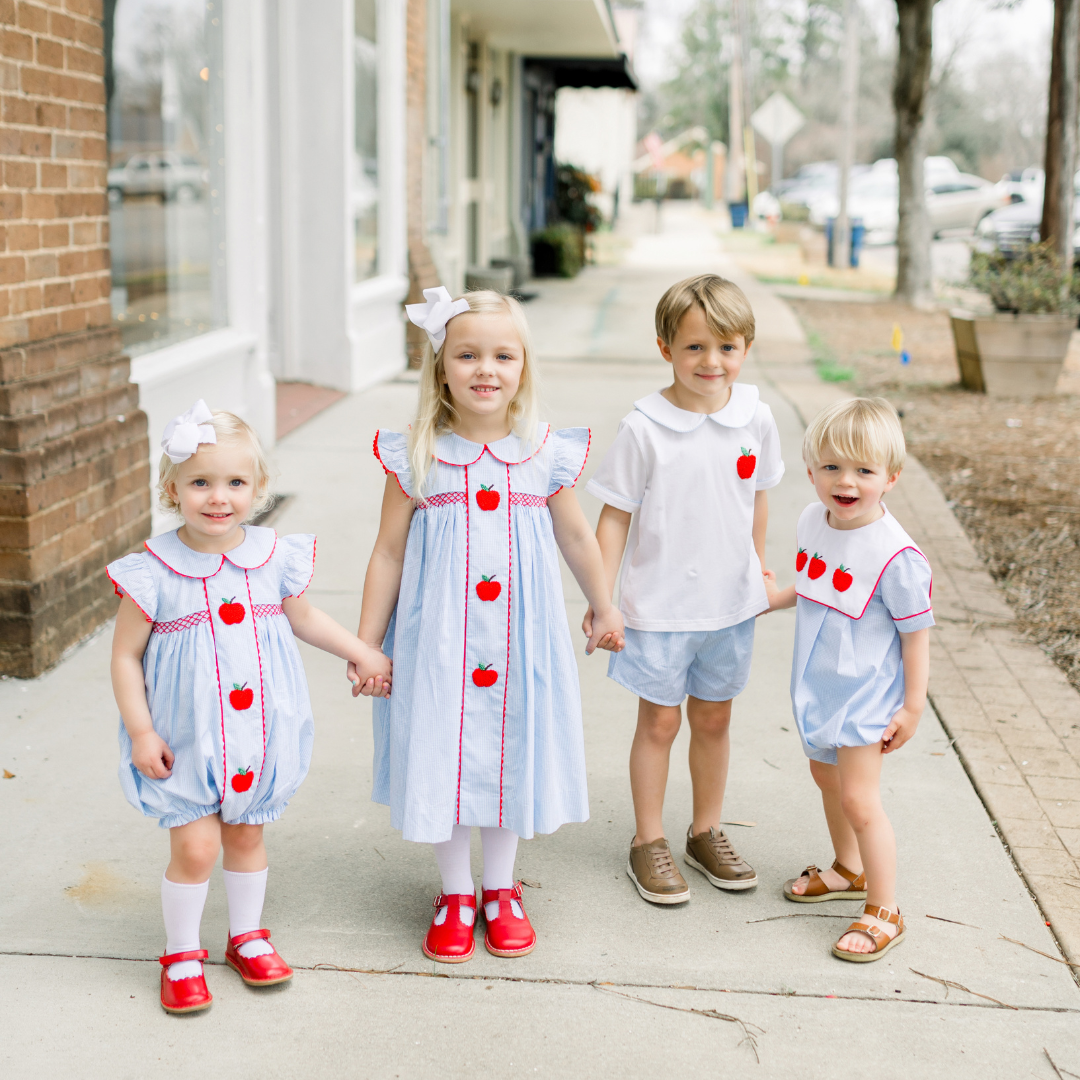 French Knot 101 Girls Apple Bubble