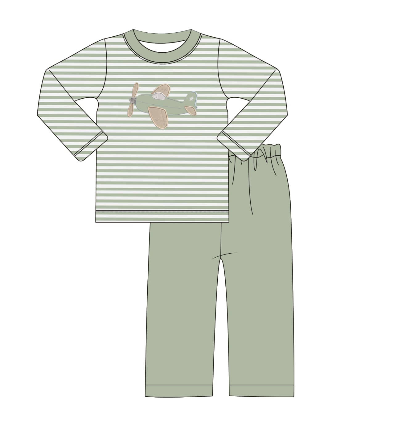 Boys Plane Pant Set - ETA NOVEMBER