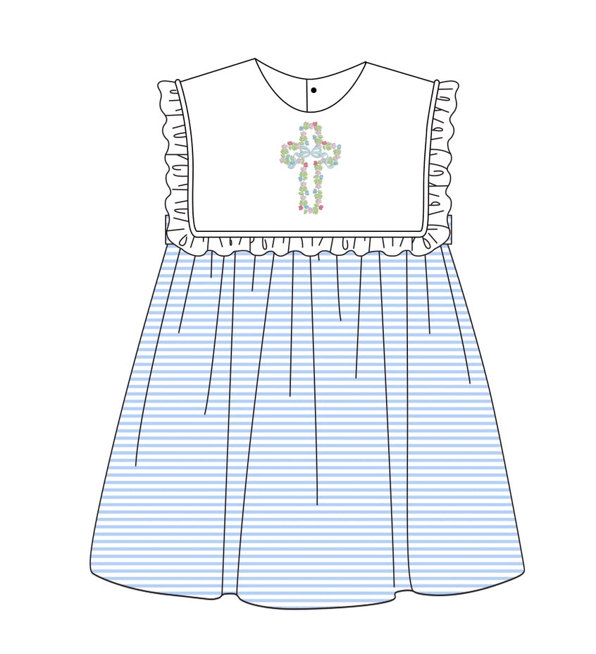 Spring Crosses Dress - ETA FEBRUARY