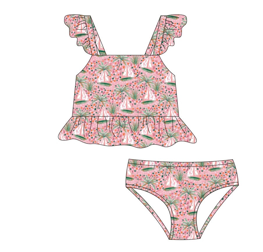 Sweet Summer Sails Two-Piece Swimsuit - ETA FEBRUARY