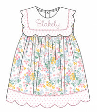 Wildflower Wishes Dress with Monogram Option  - ETA FEBRUARY