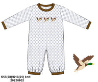 Mallard Mania Boys Romper