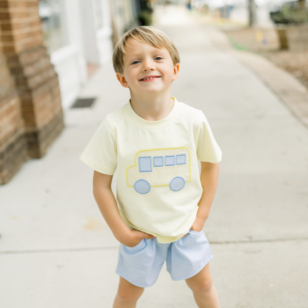 School House Smock Boys Shorts Set