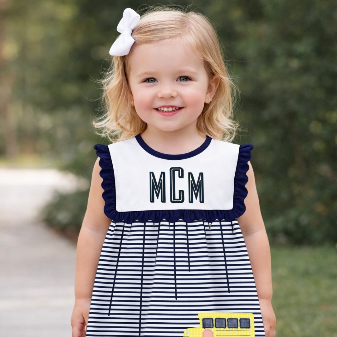 Bus Stop Cuties Girls Dress - ETA JULY