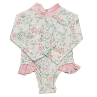 A Garden & A Gaggle Girls 1-Piece Swimsuit