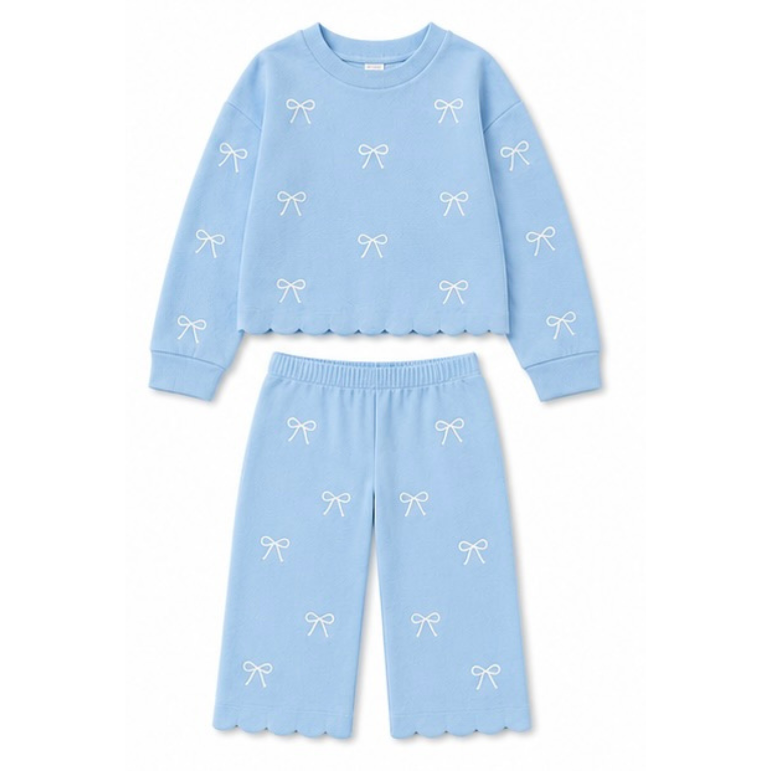 Girls Blue Little Bow Set - ETA DECEMBER
