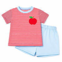 Apple Lane Striped Boys Shorts Set - ETA JULY