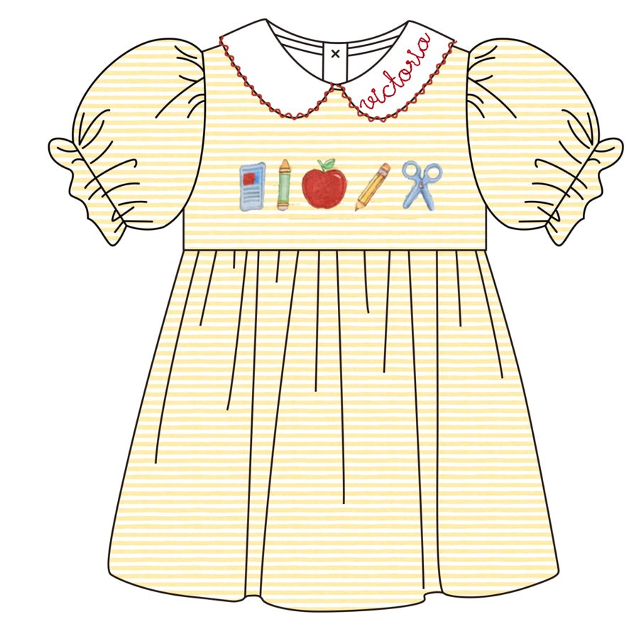 Schoolhouse Girls Dress - ETA JULY