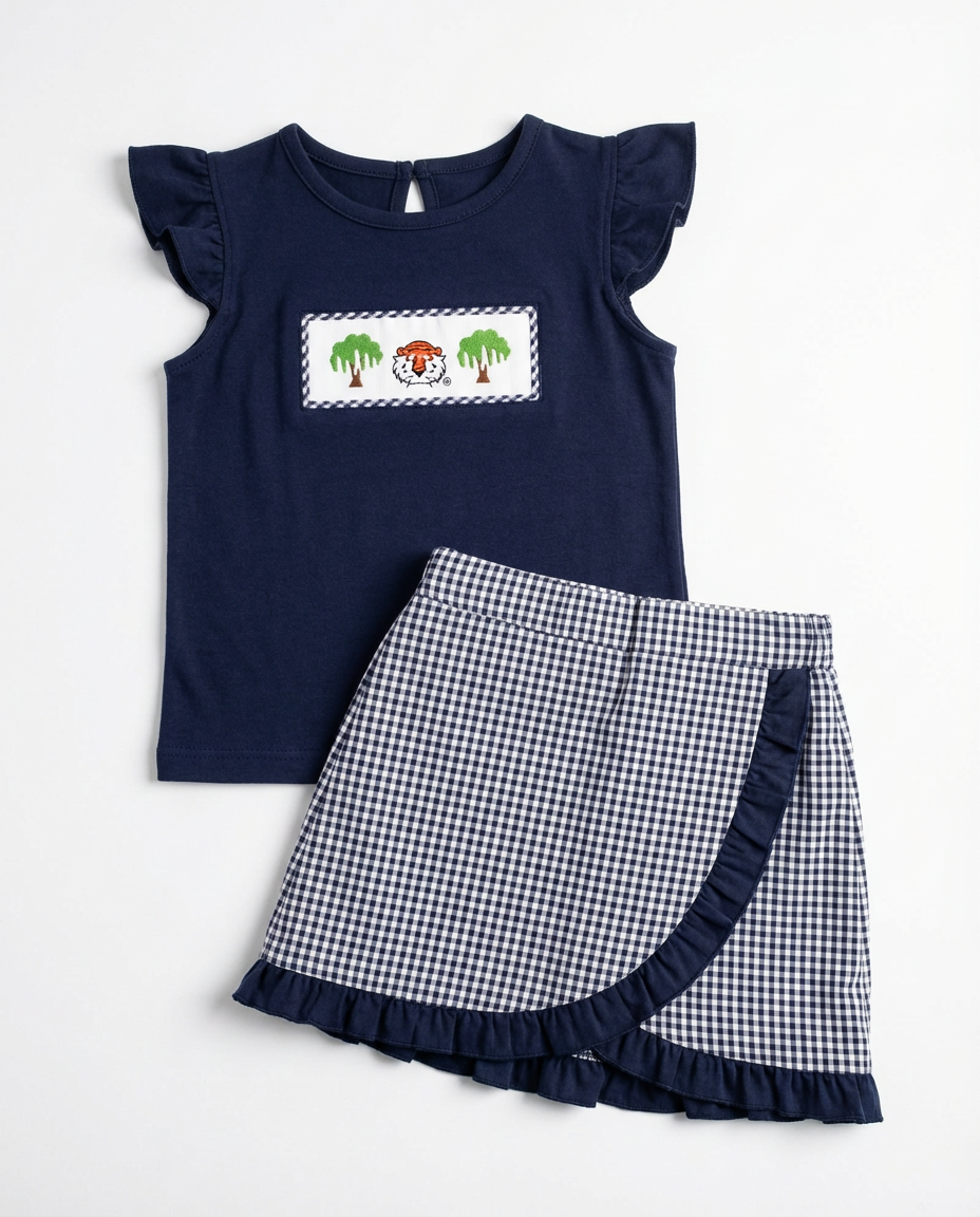 Officially Licensed Toomer's Traditions Girls Skort Set