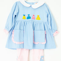 Tiaras Girl Pant Set