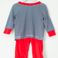 Striped and Ready Boy Jogger Set