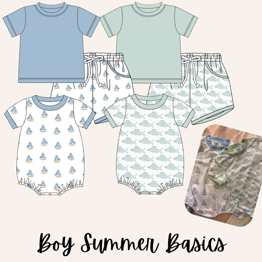 Boys Summer Basics Collection