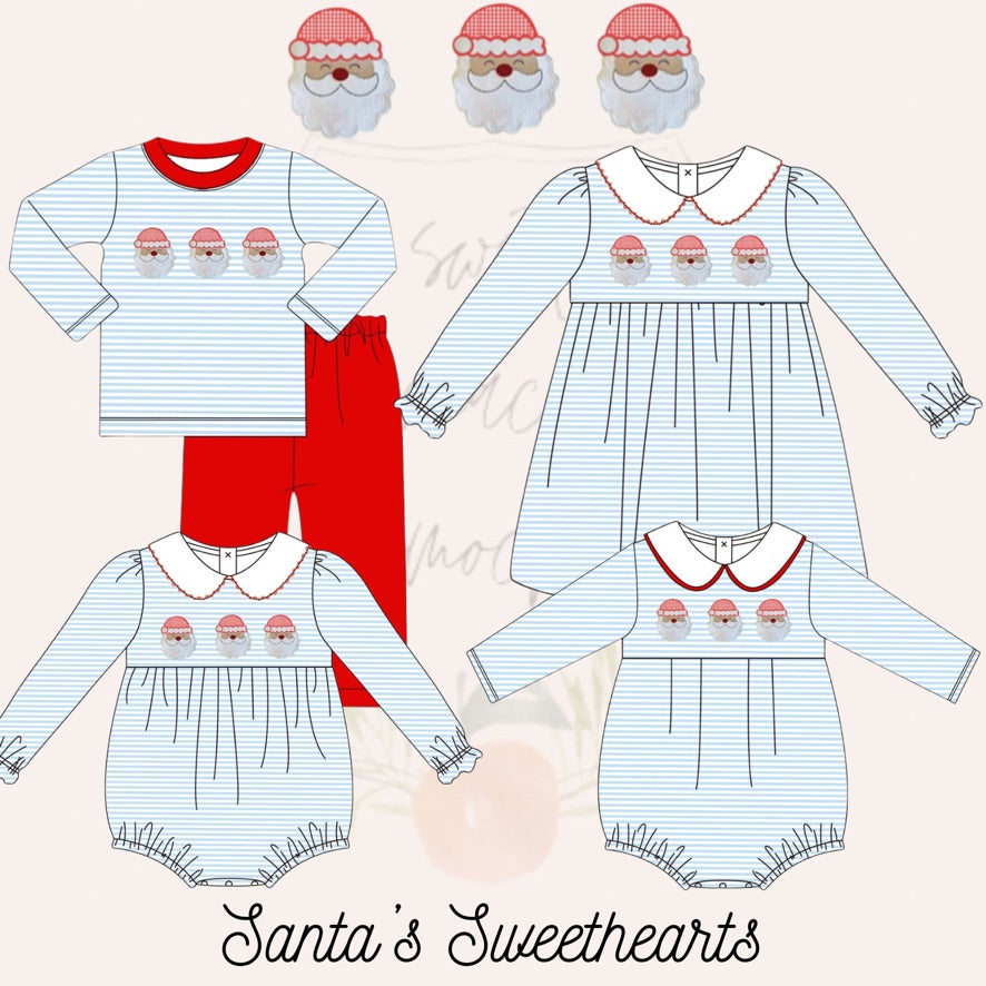 Boys Santa's Sweethearts Bubble - ETA OCTOBER