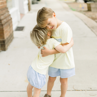 School House Smock Boys Shorts Set
