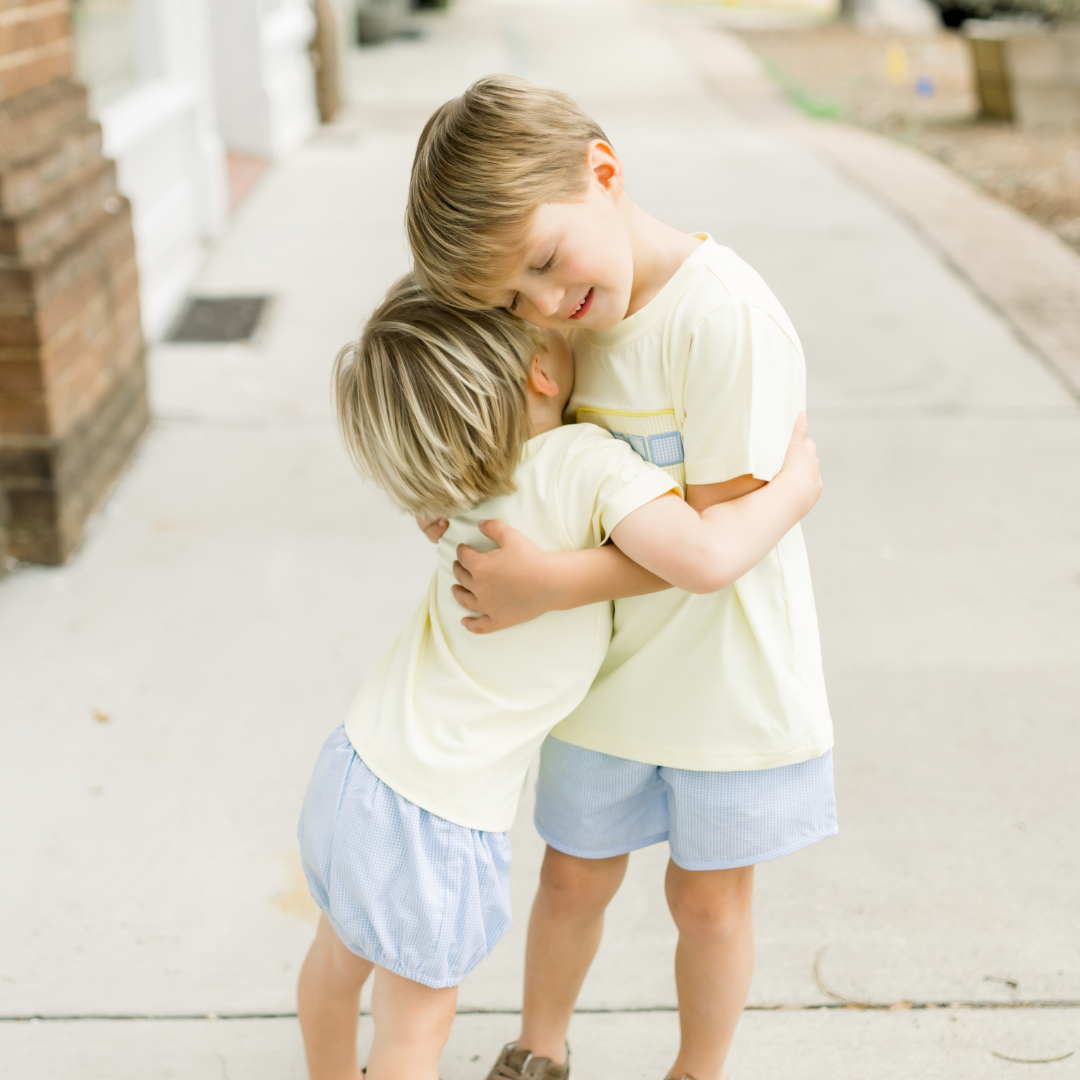 School House Smock Boys Shorts Set