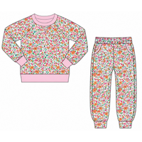 Comfy Club Pink Floral Set - ETA JANUARY