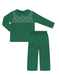 Holly Jolly Geosmock Boys Set