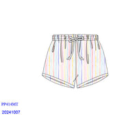 Pastel Stripe Swimmies Boys Swim Trunks
