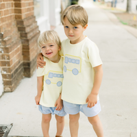 School House Smock Boys Shorts Set