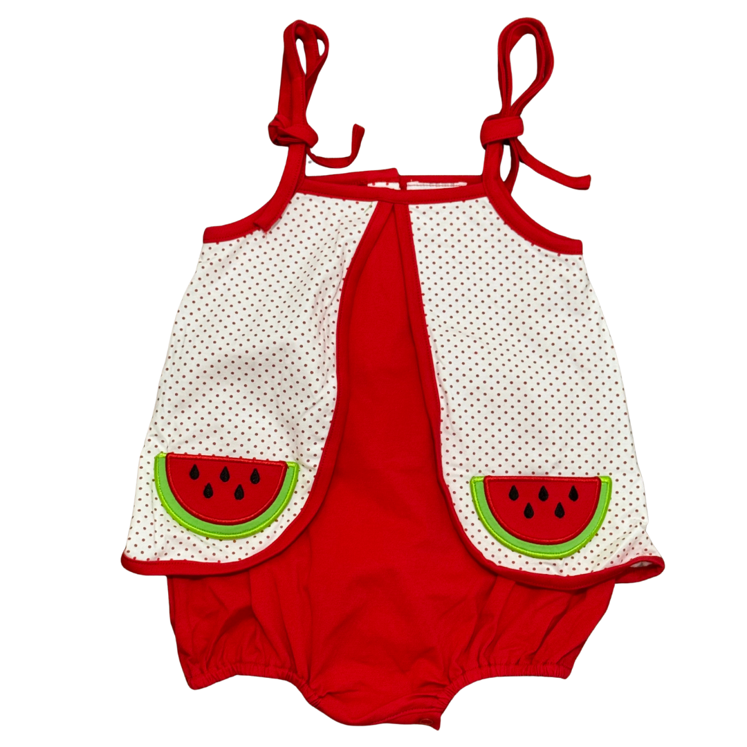 Watermelon Crawl Girls bubble