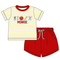 Schoolhouse Boys Shorts Set - ETA JULY