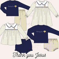 Boys Thank You, Jesus Pants Set - ETA SEPTEMBER