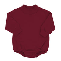 Mock Neck Red Sweatshirt Bubble - ETA NOVEMBER