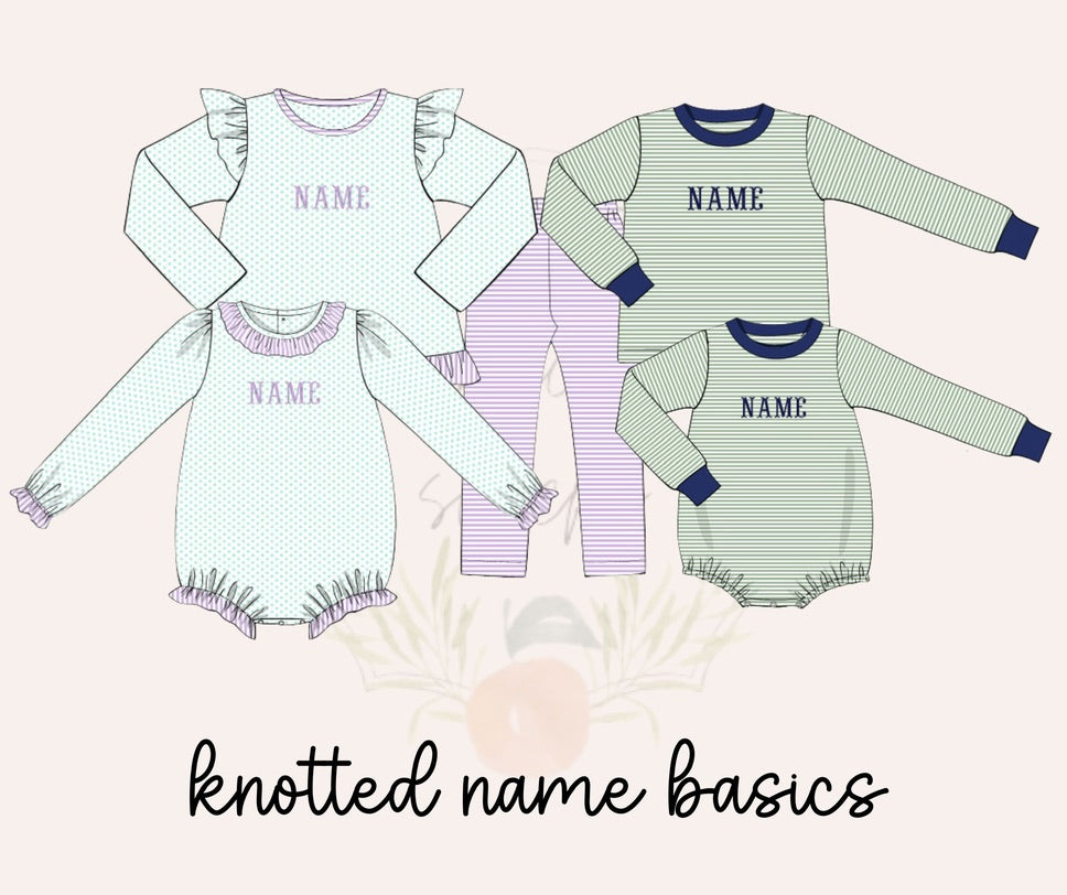 Boys Knotted Knit Bubble - NO MONO