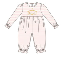 Girls Away in the Manger Romper - ETA OCTOBER