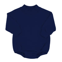 Mock Neck Navy Sweatshirt Bubble - ETA NOVEMBER