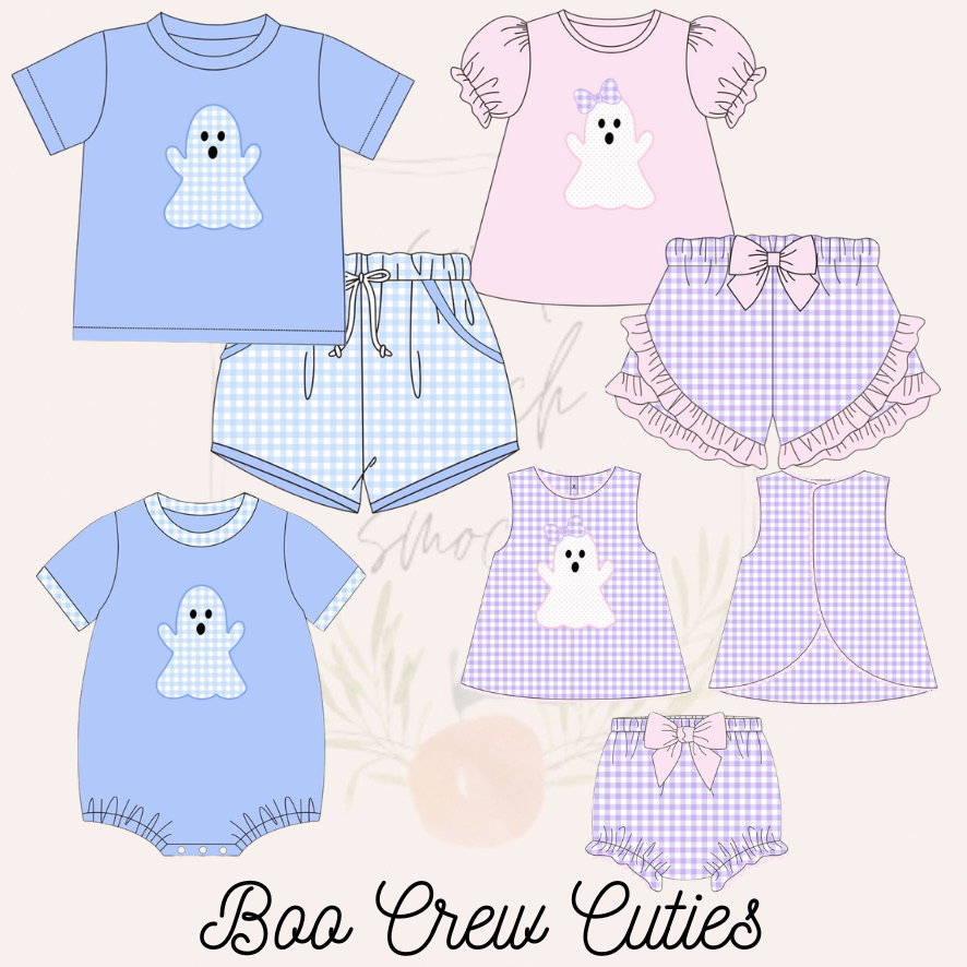 Boo Crew Cuties Girls Bloomer Set