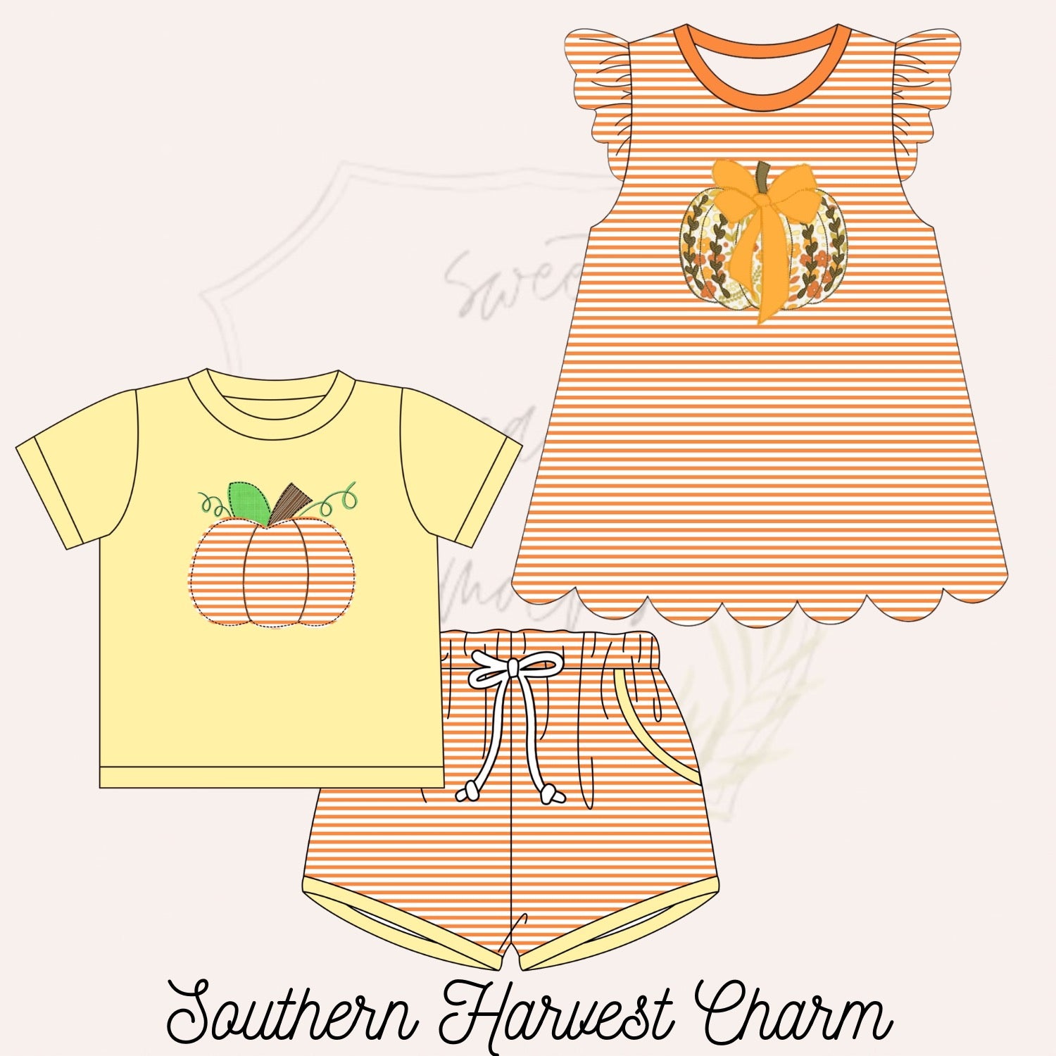 Southern Harvest Charm Boys Set