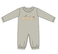 Field & Feather Green Dog Romper - ETA DECEMBER