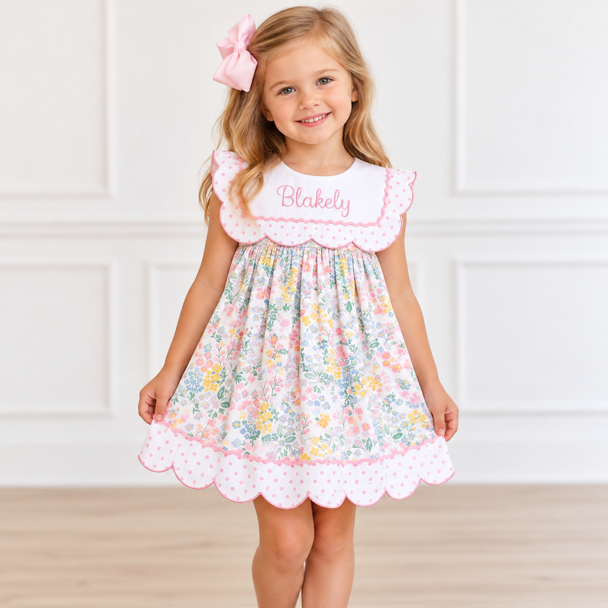 Wildflower Wishes Dress with Monogram Option  - ETA FEBRUARY