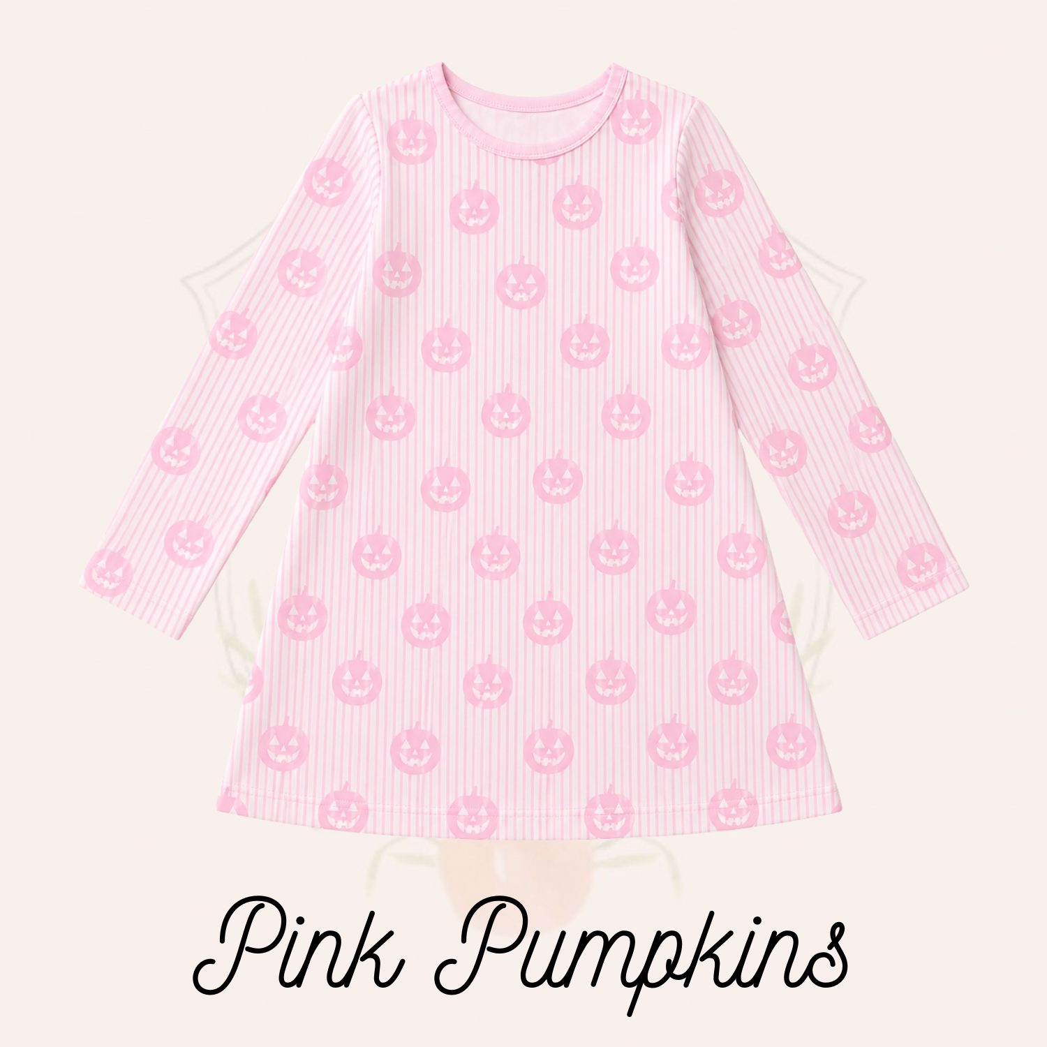 Pink Pumpkin Play Dress - ETA SEPTEMBER