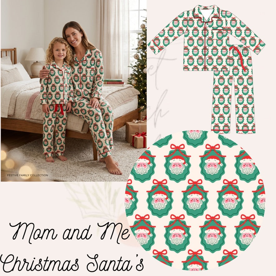 Womens Mom & Me Santa Loungewear Set - ETA OCTOBER