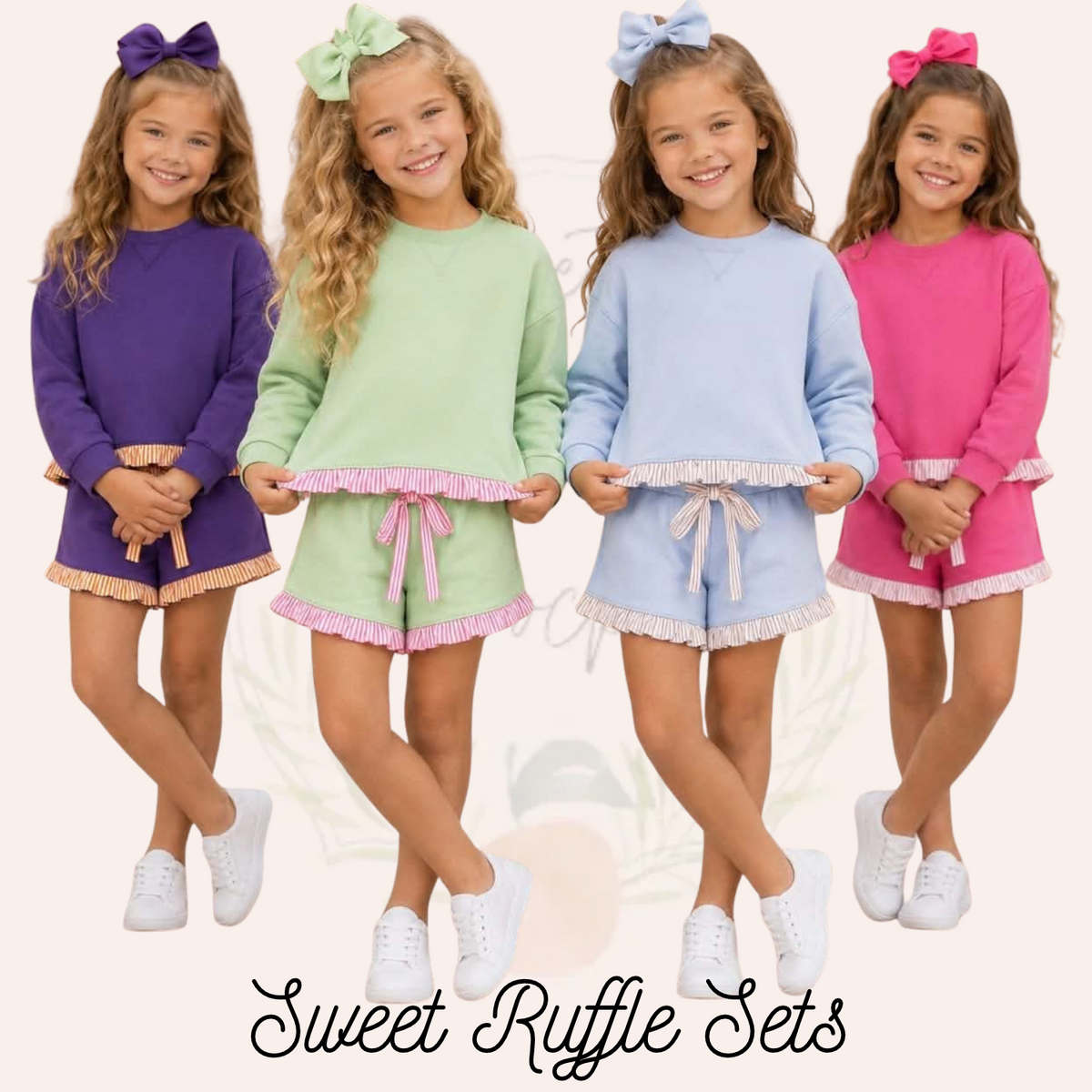 Sweet Ruffle Girl Sets - ETA FEBRUARY