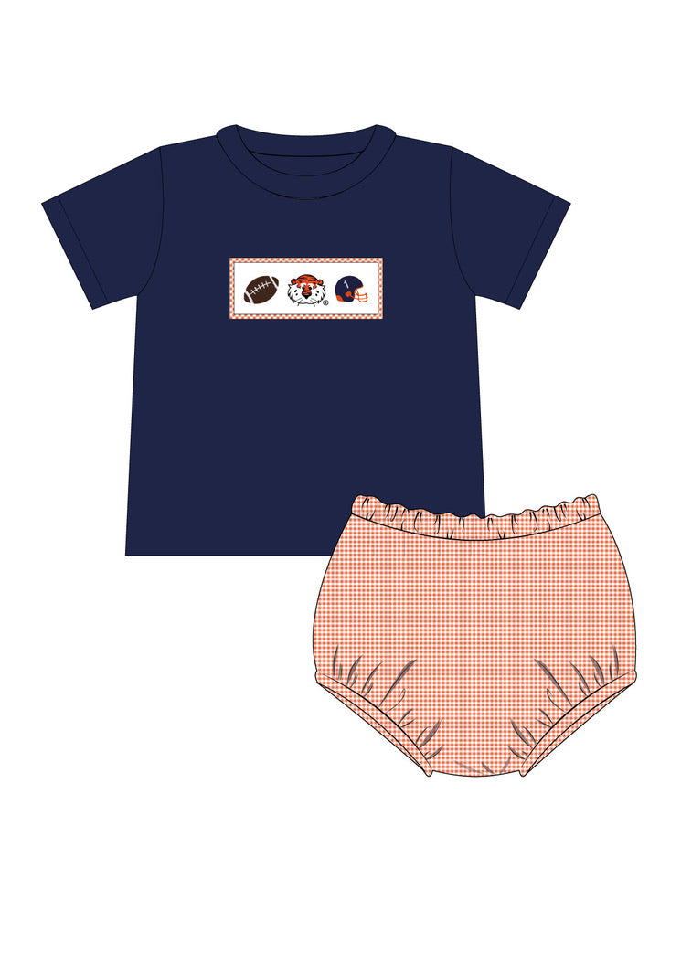 Officially Licensed Saturdays on the Plains Boys Bloomer Set