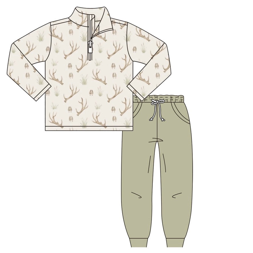 Whitetail Wonder Boys Quarter Zip Set - ETA DECEMBER