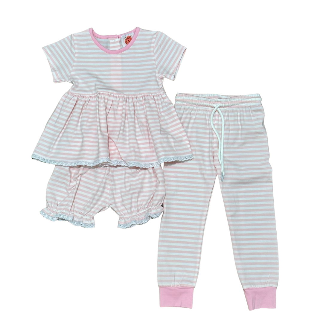 3 Piece Set - Pink